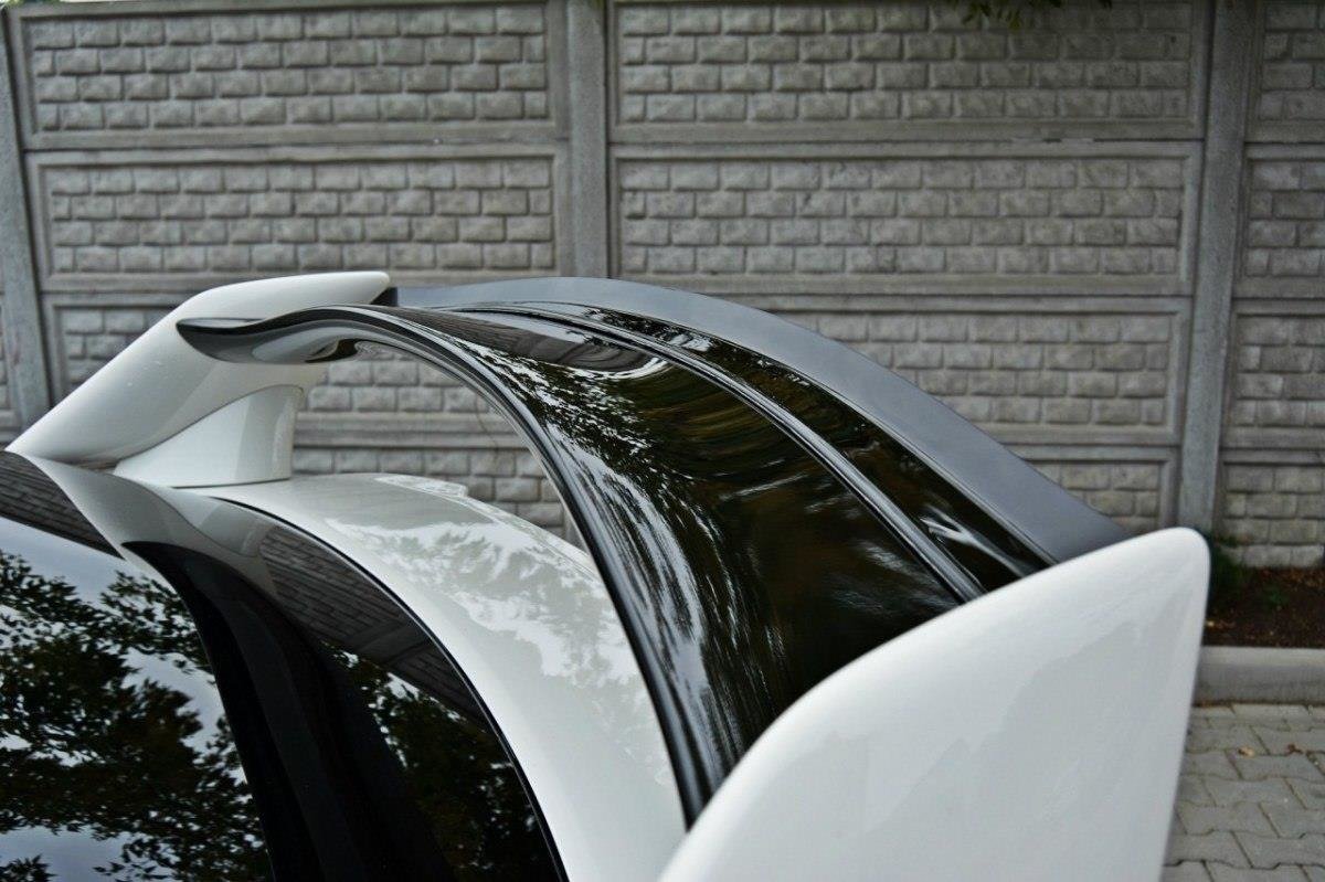 Maxton Design Spoiler CAP passend für n.1 HONDA CIVIC IX TYPE R schwarz Hochglanz