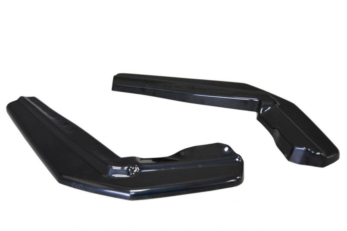 Maxton Design Heck Ansatz Flaps Diffusor passend für Lexus RX Mk4 T schwarz Hochglanz