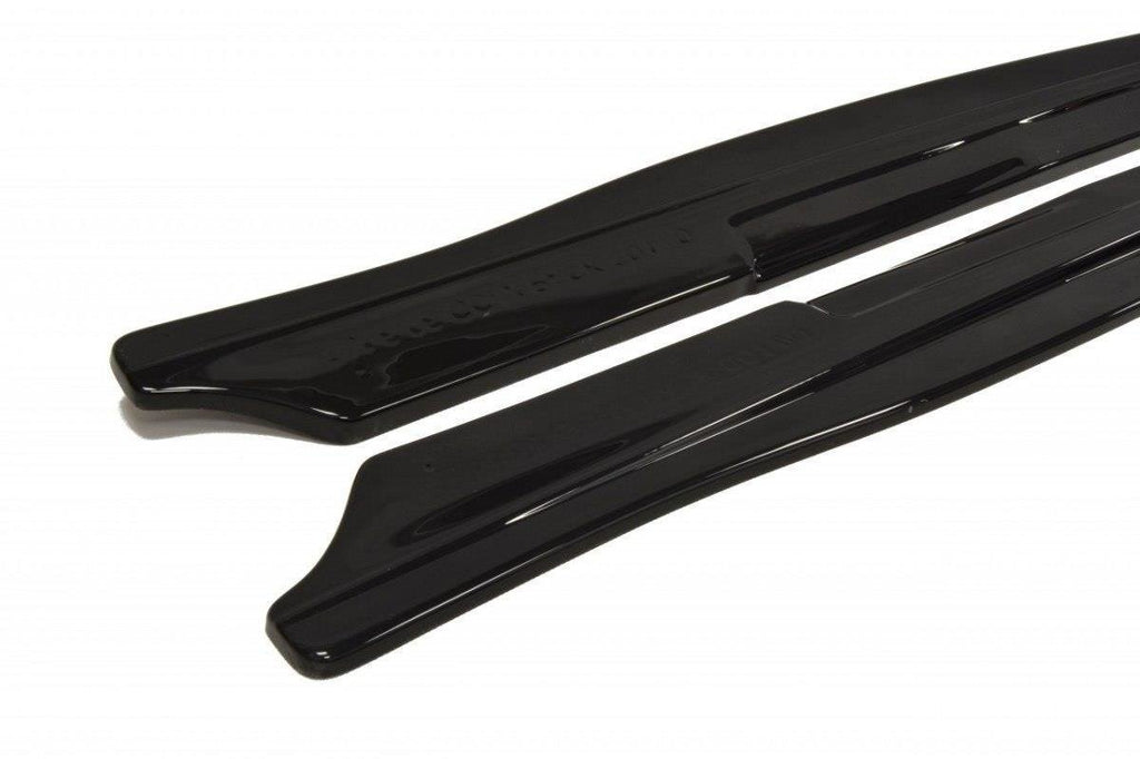 Maxton Design Street+ Seitenschweller Leisten passend für BMW 6er Gran Coupé M-Paket F06 schwarz Hochglanz