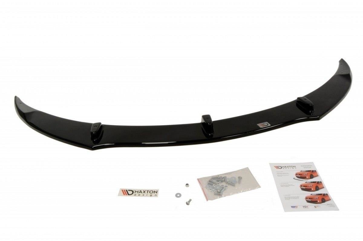 Maxton Design Street+ Spoilerlippe Front Ansatz passend für OPEL INSIGNIA MK1 Facelift schwarz Hochglanz