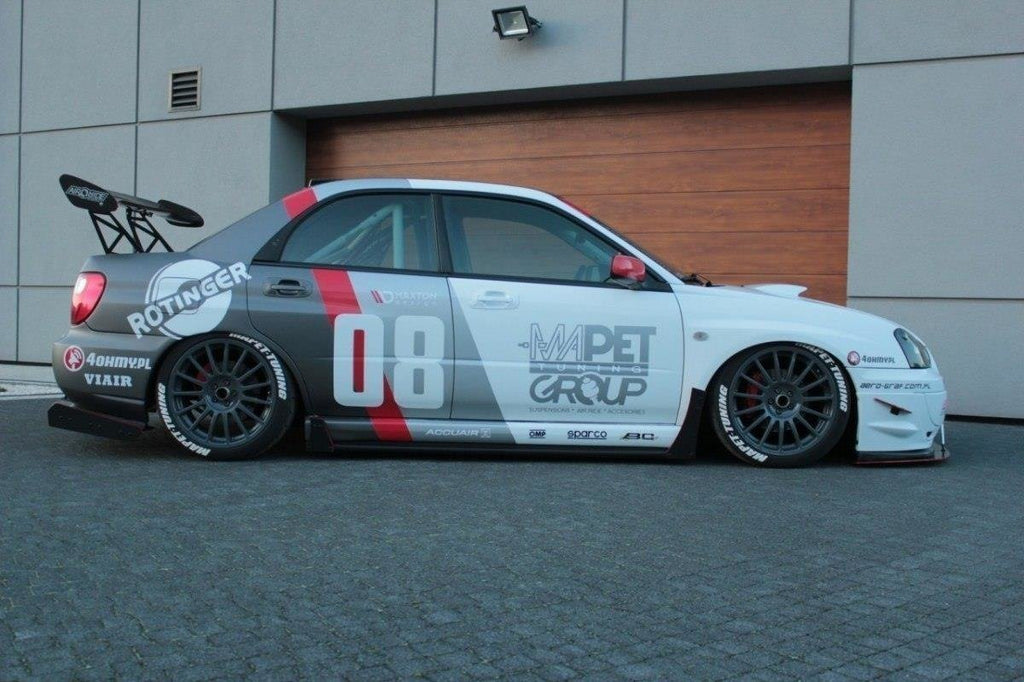 Maxton Design SEITLICHE DIFFUSOREN Subaru Impreza WRX STI (BLOBEYE) für Subaru Impreza Mk2 (GD)