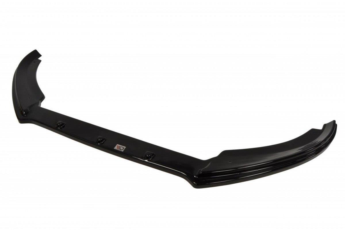 Maxton Design Street+ Spoilerlippe Front Ansatz V.1 passend für VW Jetta 6 schwarz Hochglanz