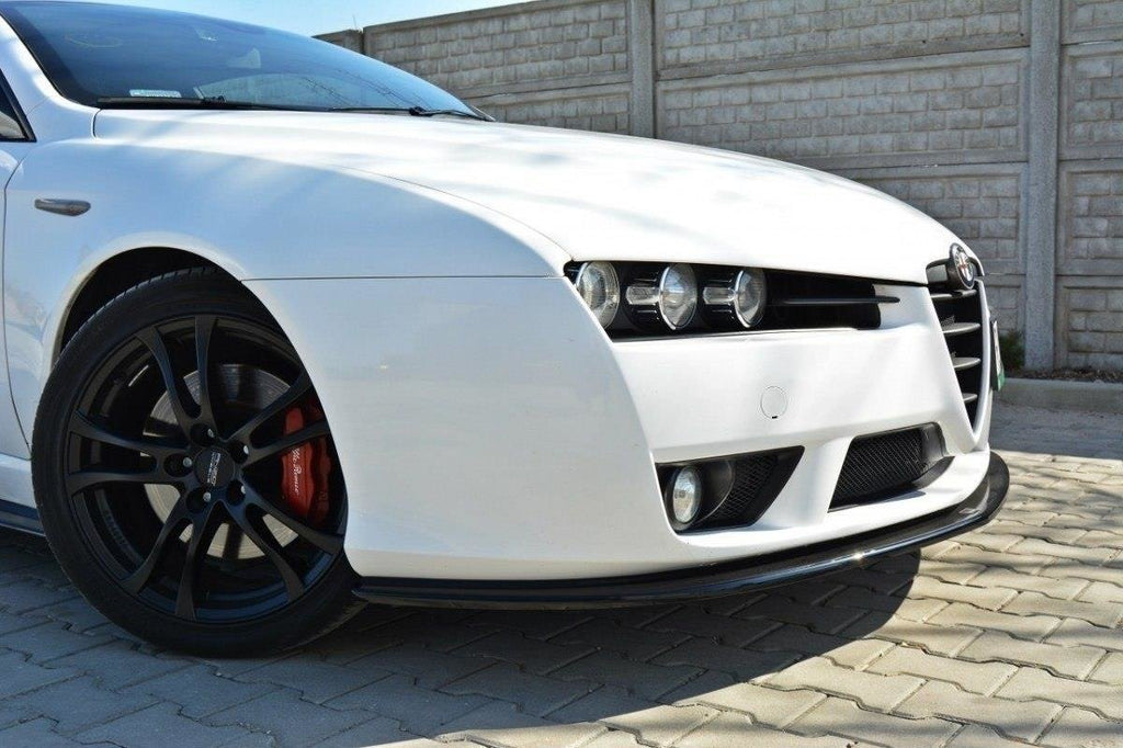 Maxton Design Street+ Spoilerlippe Front Ansatz passend für Alfa Romeo Brera schwarz Hochglanz