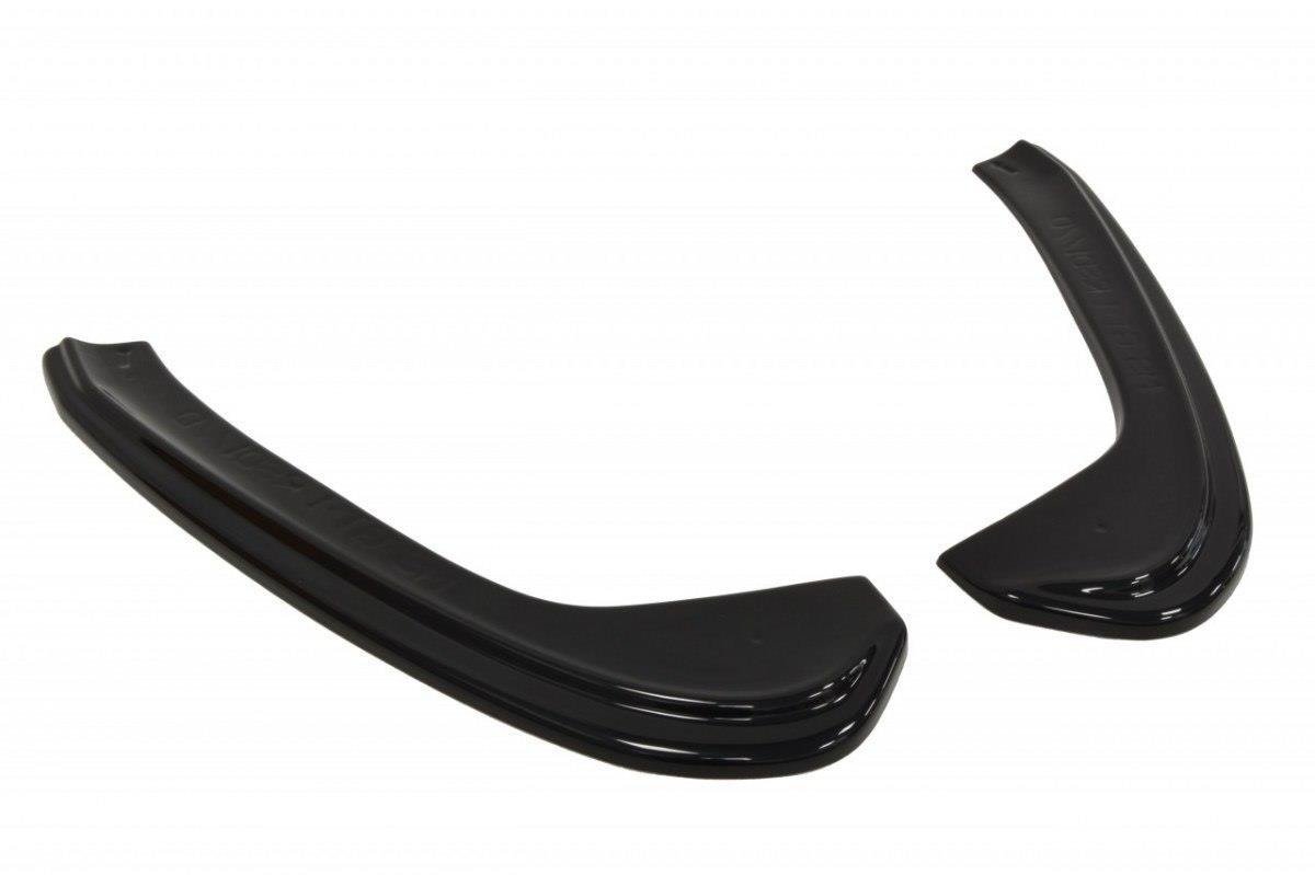Maxton Design Heck Ansatz Flaps Diffusor passend für Maserati Granturismo Mk1 schwarz Hochglanz