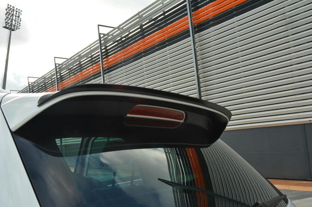 Maxton Design Spoiler CAP für Vw Tiguan Mk2 R-Line schwarz matt