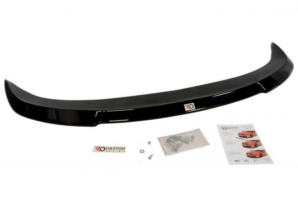 Maxton Design Street+ Spoilerlippe Front Ansatz passend für AUDI S4 B6 schwarz Hochglanz