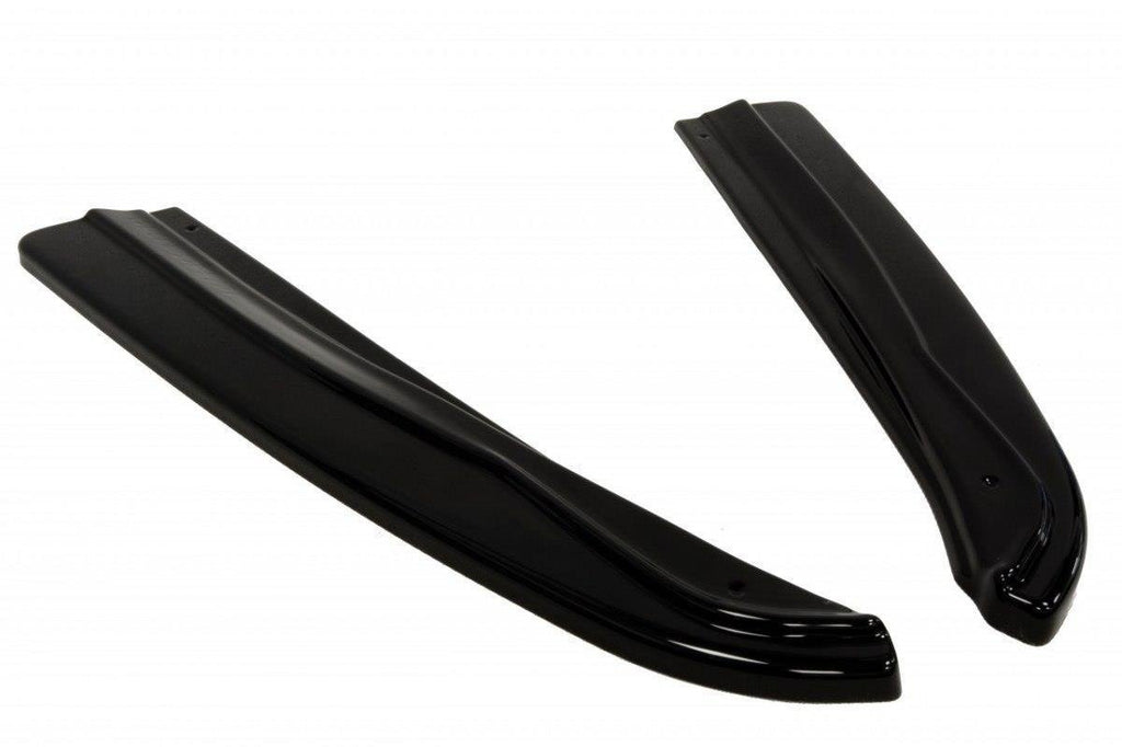 Maxton Design Heck Ansatz Flaps Diffusor passend für Mercedes-Benz CLS AMG-Line C218 schwarz Hochglanz