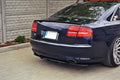 Maxton Design Heck Ansatz Flaps Diffusor für AUDI S8 D3 Carbon Look