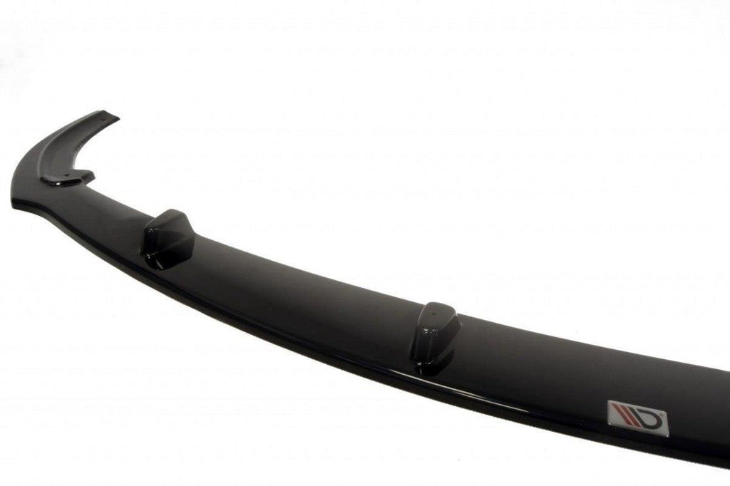 Maxton Design Street+ Spoilerlippe Front Ansatz V.1 passend für Ford Focus ST Mk2 schwarz Hochglanz
