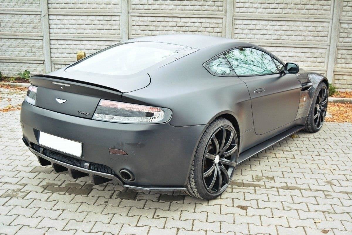 Maxton Design Spoiler CAP passend für ASTON MARTIN V8 VANTAGE schwarz Hochglanz