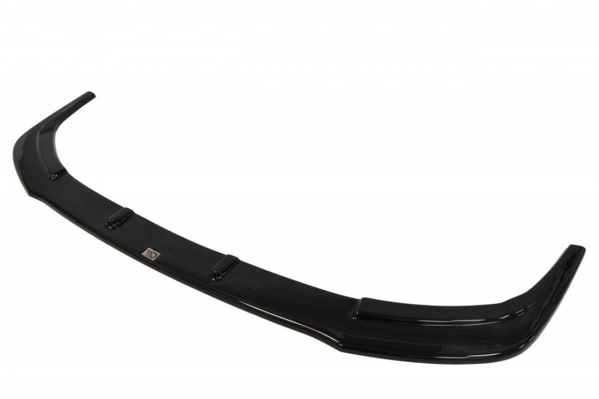 Maxton Design Street+ Spoilerlippe Front Ansatz V.1 passend für Mitsubishi Lancer Evo X schwarz Hochglanz