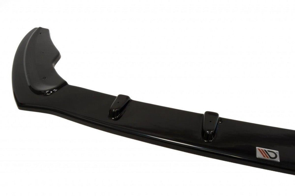 Maxton Design Street+ Spoilerlippe Front Ansatz passend für Ford Fiesta Mk7 FL schwarz Hochglanz