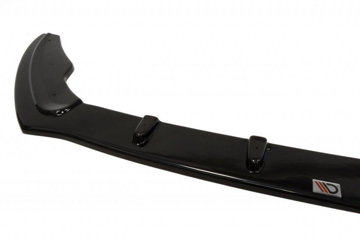 Maxton Design Street+ Spoilerlippe Front Ansatz passend für Ford Fiesta Mk7 FL schwarz Hochglanz