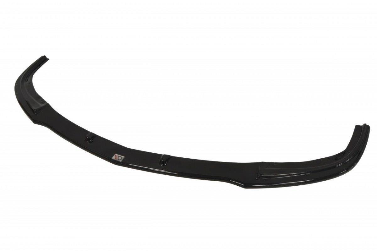 Maxton Design Street+ Spoilerlippe Front Ansatz passend für MAZDA 3 MK2 SPORT (vor Facelift) schwarz Hochglanz