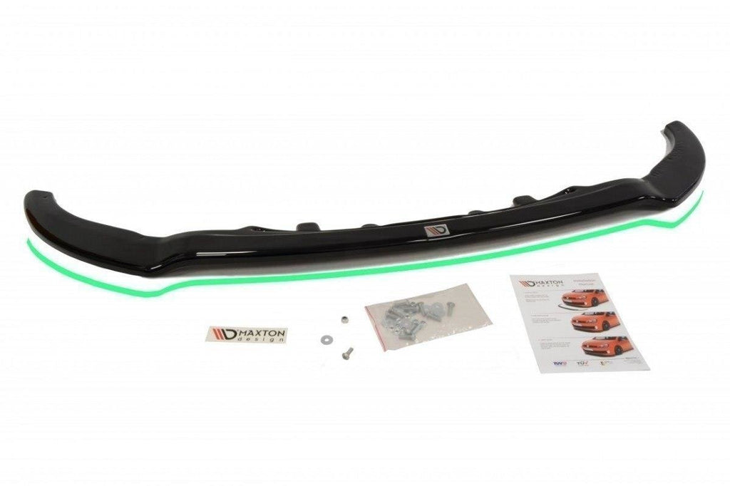 Maxton Design Street+ Spoilerlippe Front Ansatz V.2 passend für Mazda MX-5 ND (Mk4) schwarz Hochglanz