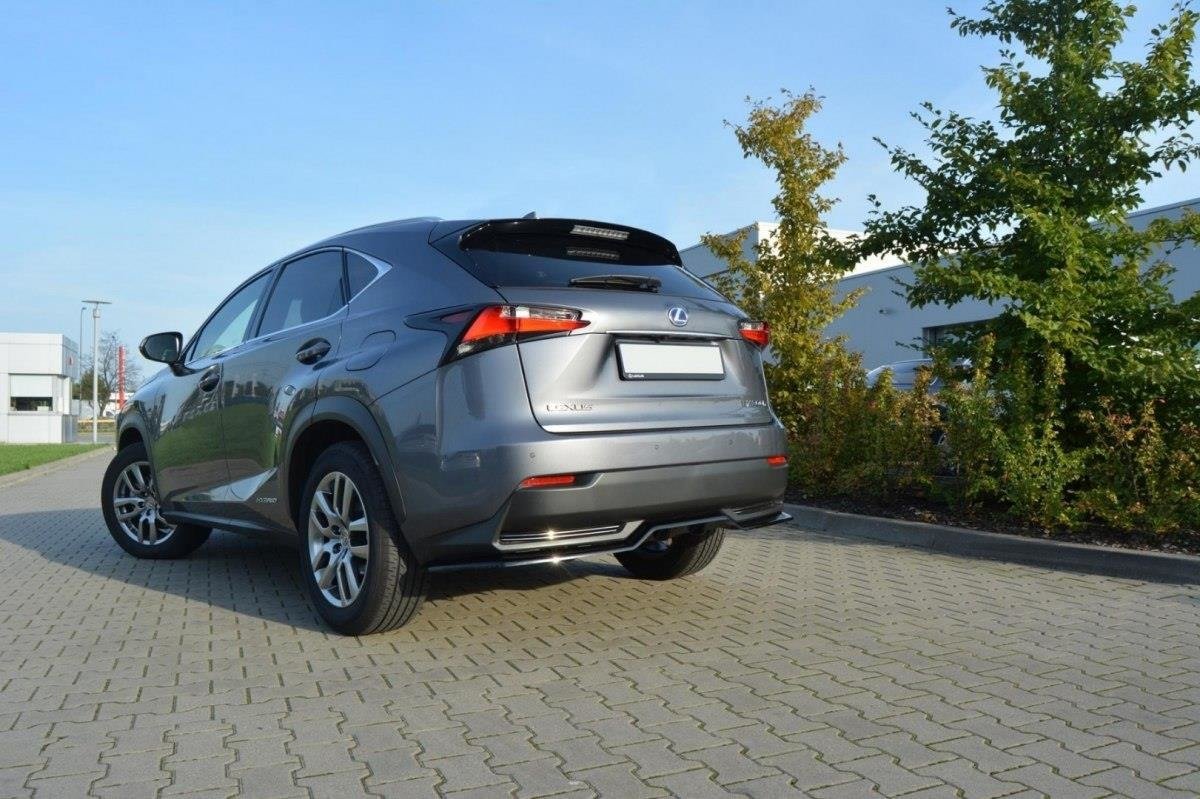 Maxton Design Heckansatz Lexus NX Mk1 H DTM LOOK schwarz Hochglanz für Lexus NX Mk1