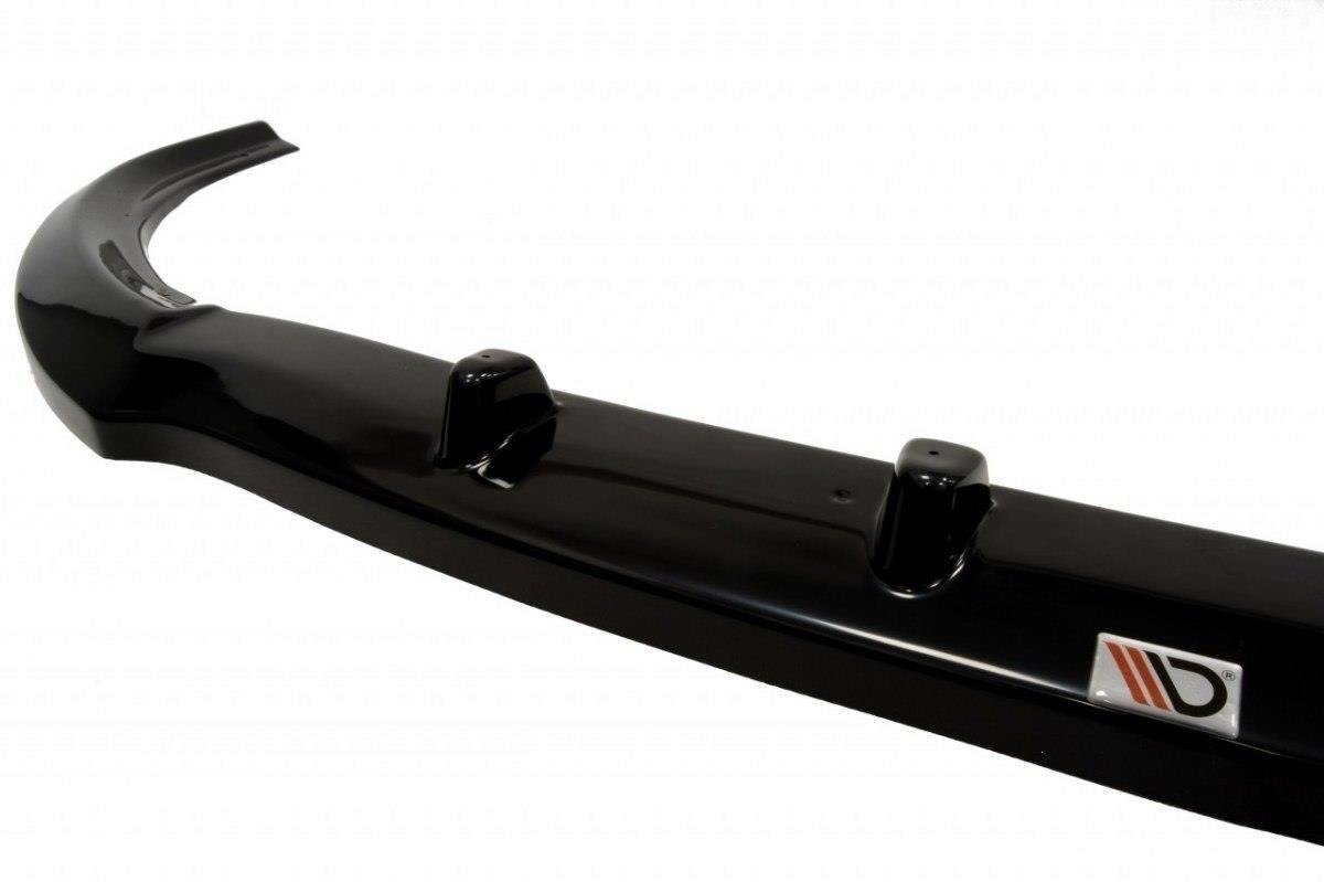 Maxton Design Street+ Spoilerlippe Front Ansatz passend für FORD TRANSIT MK8 schwarz Hochglanz
