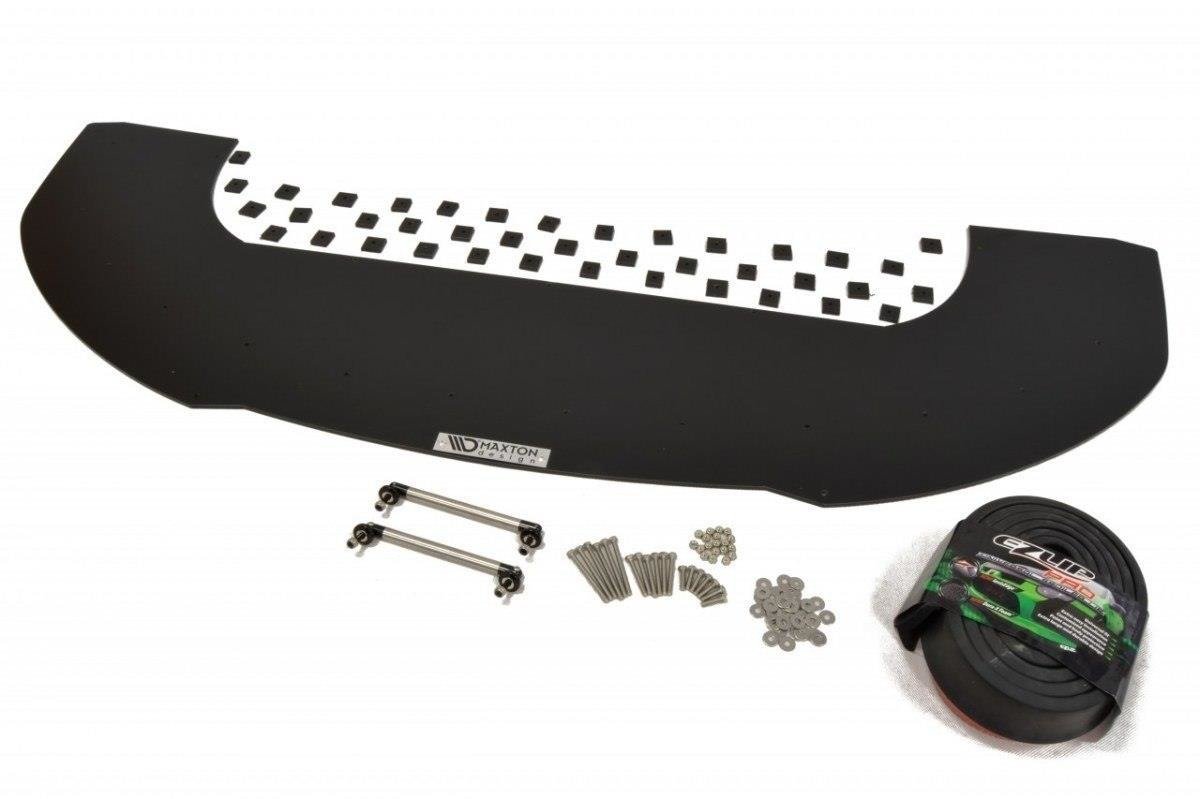 Maxton Design Sport Street+ Spoilerlippe Front Ansatz passend für Skoda Fabia RS Mk1