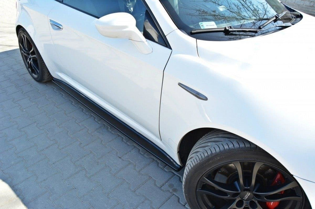 Maxton Design Street+ Seitenschweller Leisten passend für Alfa Romeo Brera schwarz Hochglanz
