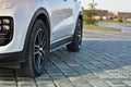 Maxton Design Seitenschweller Ansatz für KIA SPORTAGE mk4 GT-Line Carbon Look