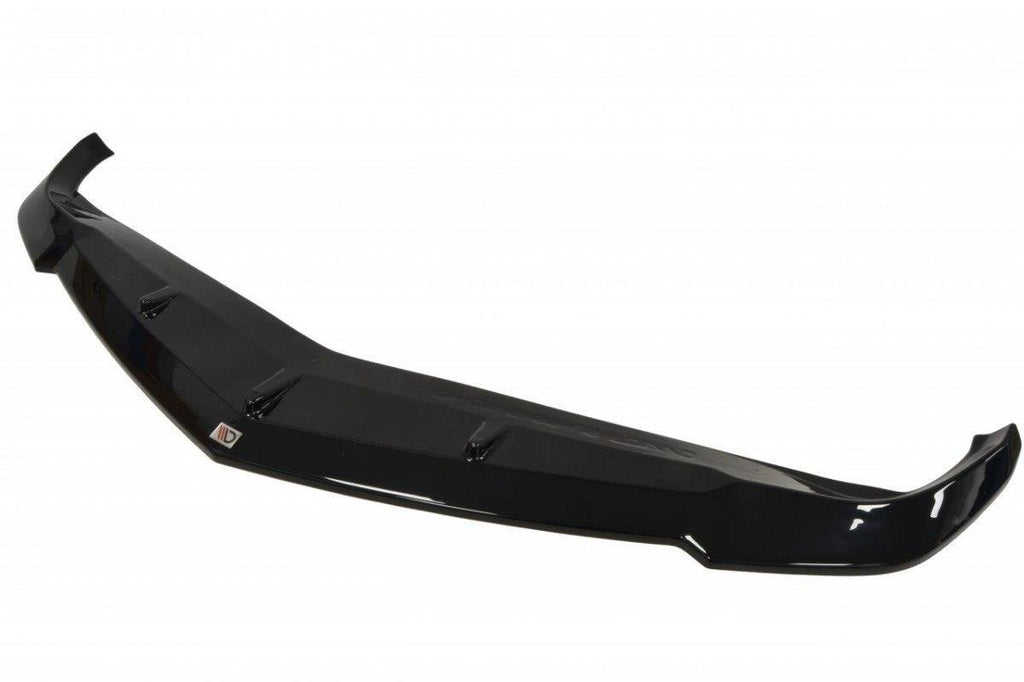 Maxton Design Street+ Spoilerlippe Front Ansatz passend für Chevrolet Camaro Standard Mk5 schwarz Hochglanz