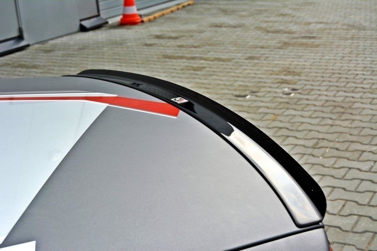 Maxton Design Spoiler CAP für MERCEDES CL-KLASSE C215 schwarz matt