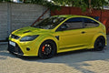 Maxton Design Street+ Spoilerlippe Front Ansatz V.1 passend für Ford Focus RS Mk2 schwarz Hochglanz
