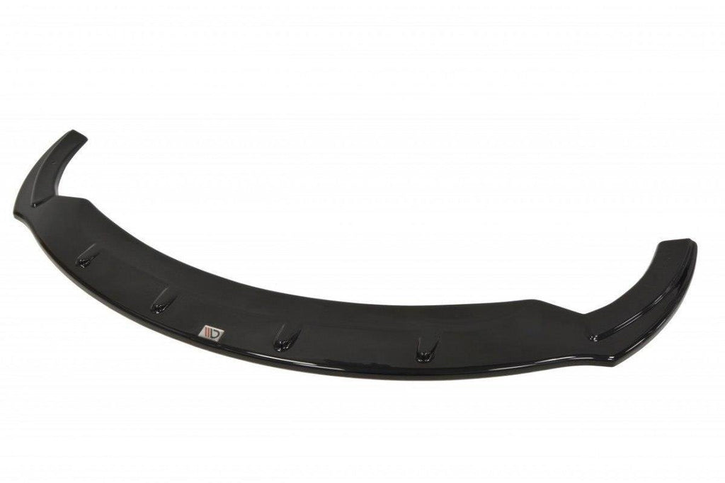 Maxton Design Street+ Spoilerlippe Front Ansatz passend für SEAT IBIZA 4 SPORTCOUPE (vor Facelift) schwarz Hochglanz