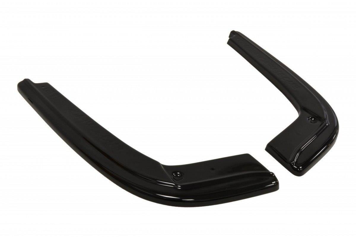 Maxton Design Heck Ansatz Flaps Diffusor passend für BMW 3er E92 M Paket schwarz Hochglanz
