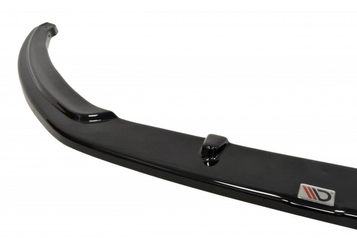 Maxton Design Street+ Spoilerlippe Front Ansatz passend für Ford Focus Mk3 Facelift schwarz Hochglanz