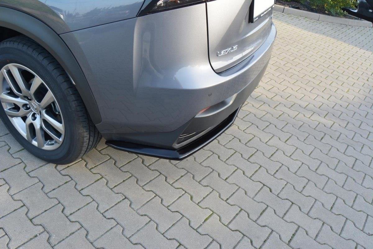 Maxton Design Heckansatz Lexus NX Mk1 H schwarz Hochglanz für Lexus NX Mk1
