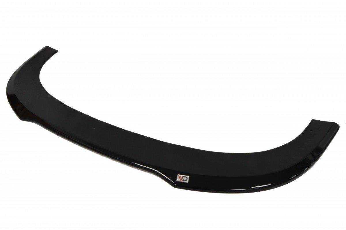 Maxton Design Street+ Spoilerlippe Front Ansatz passend für Audi RS6 C6 schwarz Hochglanz