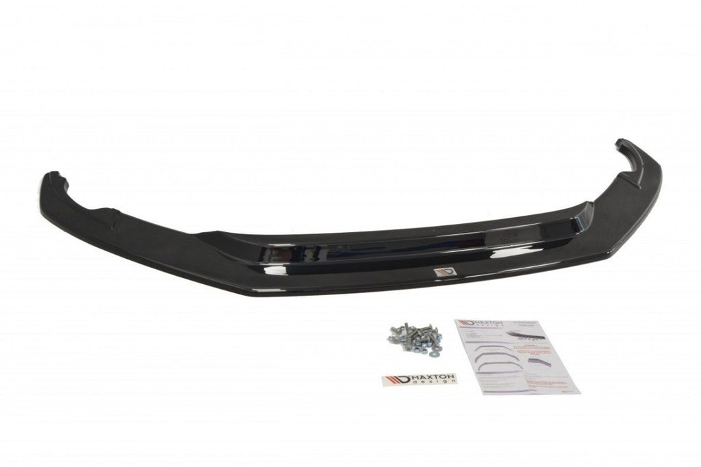 Maxton Design Street+ Spoilerlippe Front Ansatz V.1 passend für Audi R8 Mk.2 schwarz Hochglanz