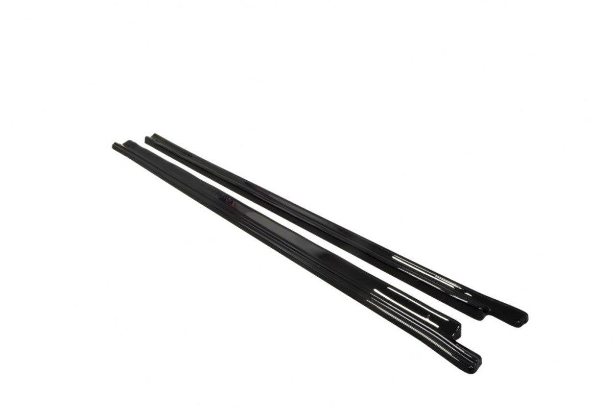 Maxton Design Seitenschweller Alfa Romeo 159 schwarz Hochglanz für Alfa Romeo 159