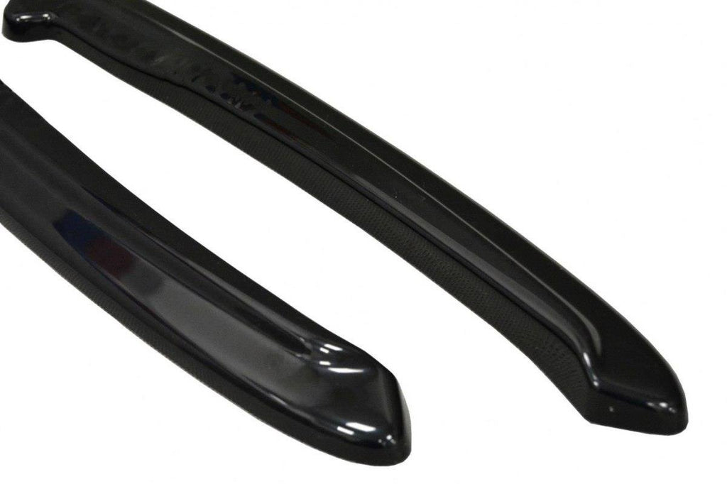 Maxton Design Heck Ansatz Flaps Diffusor passend für Lexus IS Mk3 Facelift T schwarz Hochglanz