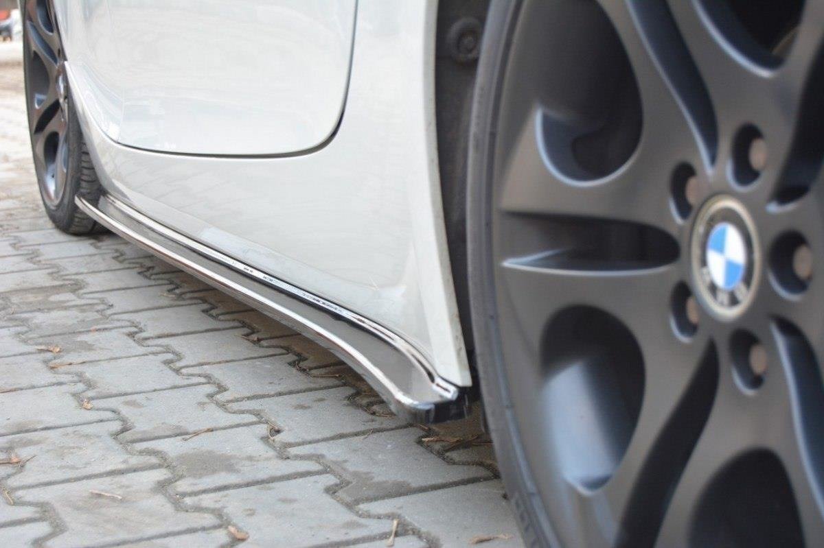 Maxton Design Street+ Seitenschweller Leisten passend für BMW Z4 E85 / E86 schwarz Hochglanz
