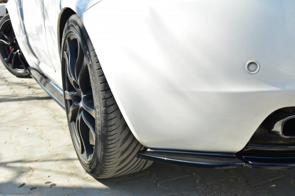 Maxton Design Heck Ansatz Flaps Diffusor passend für Alfa Romeo Brera schwarz Hochglanz