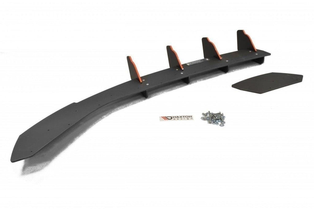 Maxton Design Diffusor Heck Ansatz passend für Heckschürze passend für SEAT LEON III FR