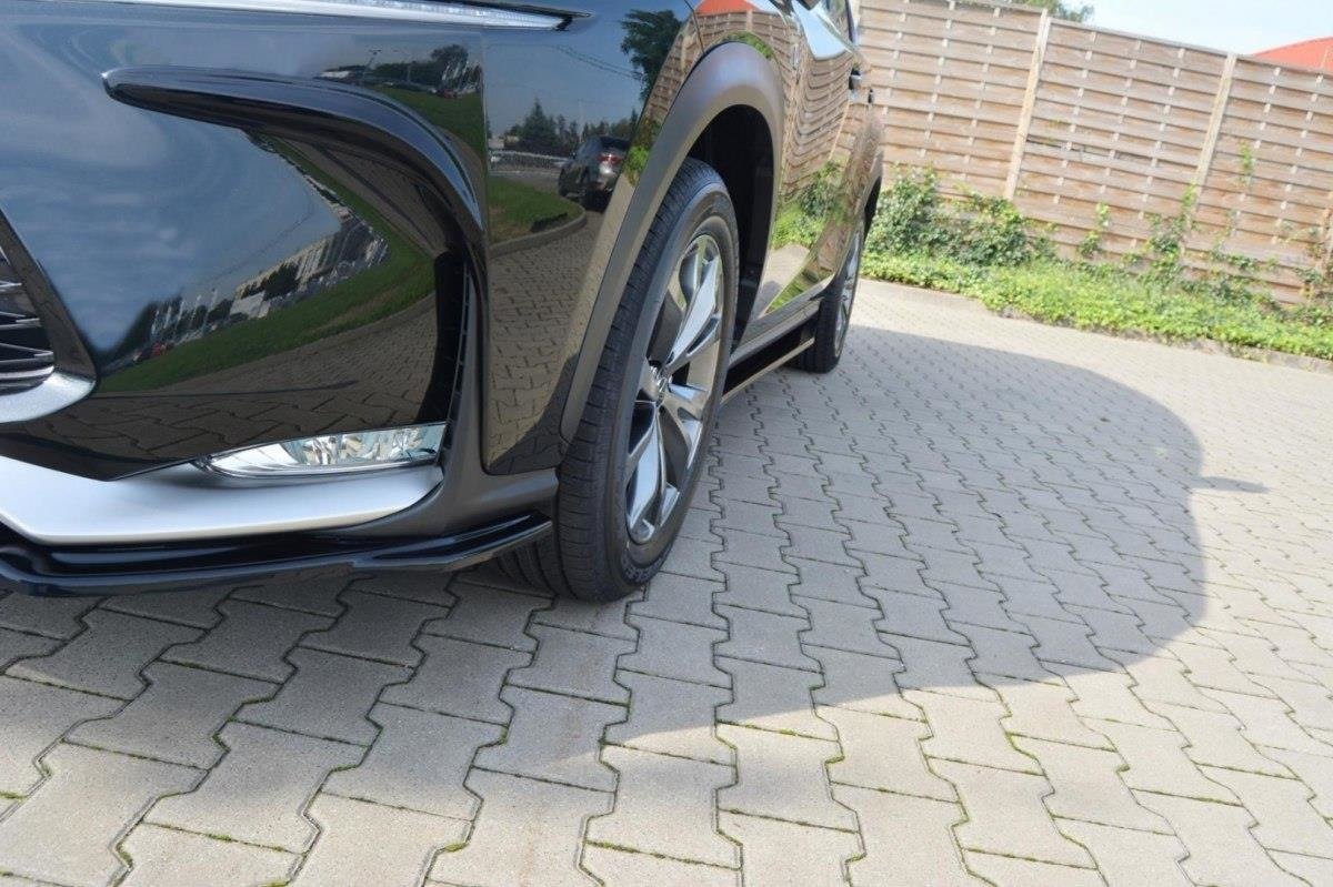 Maxton Design Nebelleuchten Abdeckung passend für Lexus NX Mk1 schwarz Hochglanz