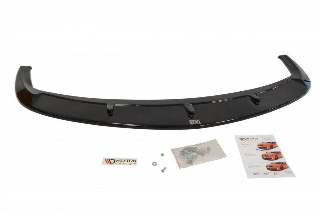 Maxton Design Street+ Spoilerlippe Front Ansatz passend für v.2 ALFA ROMEO 159 schwarz Hochglanz