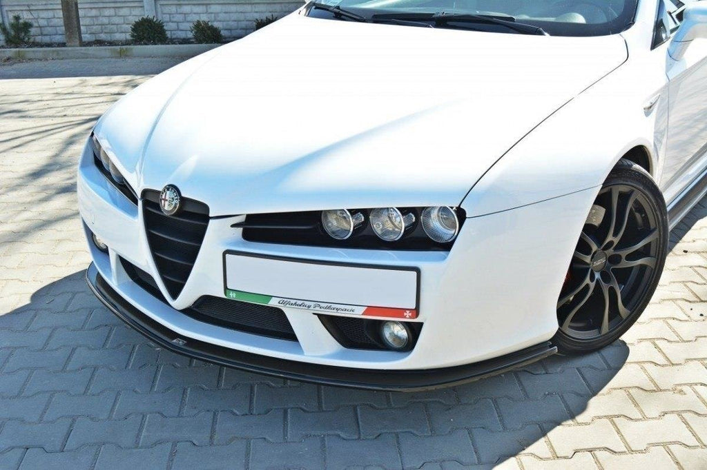 Maxton Design Street+ Spoilerlippe Front Ansatz passend für Alfa Romeo Brera schwarz Hochglanz