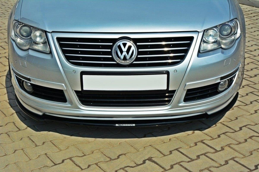 Maxton Design Racing Street+ Spoilerlippe Front Ansatz passend für VW PASSAT B6 VOTEX