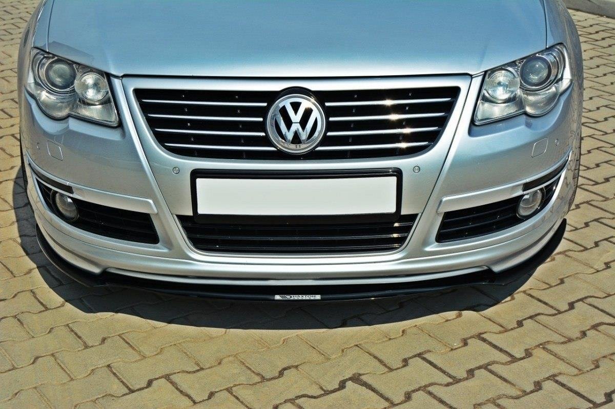 Maxton Design Racing Street+ Spoilerlippe Front Ansatz passend für VW PASSAT B6 VOTEX