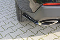 Maxton Design Heck Ansatz Flaps Diffusor passend für Lexus NX Mk1 T schwarz Hochglanz
