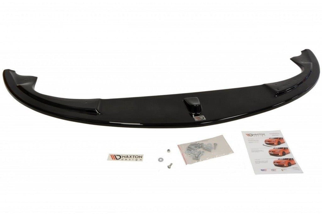 Maxton Design Street+ Spoilerlippe Front Ansatz passend für ALFA ROMEO 147 GTA schwarz Hochglanz