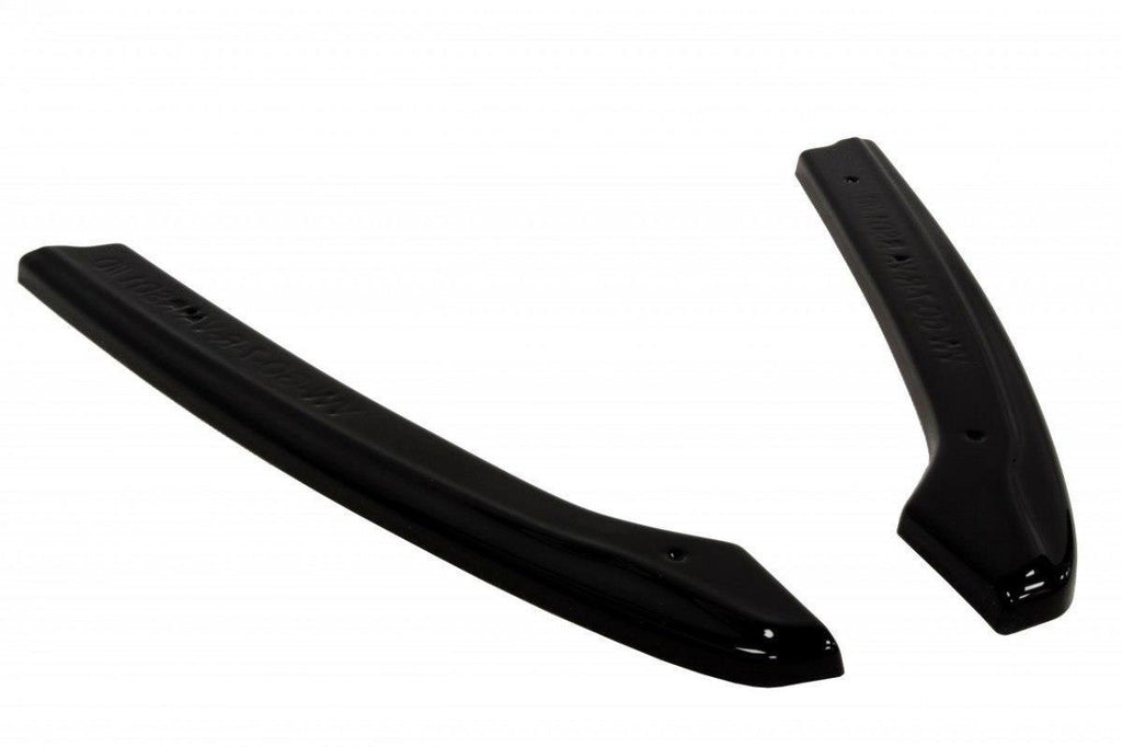 Maxton Design Heck Ansatz Flaps Diffusor passend für VW Golf 7 R Variant schwarz Hochglanz