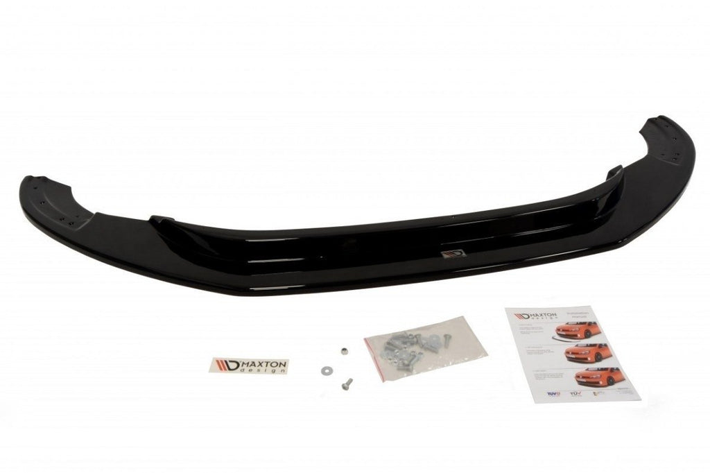 Maxton Design Street+ Spoilerlippe Front Ansatz passend für Audi R8 Mk.1 schwarz Hochglanz