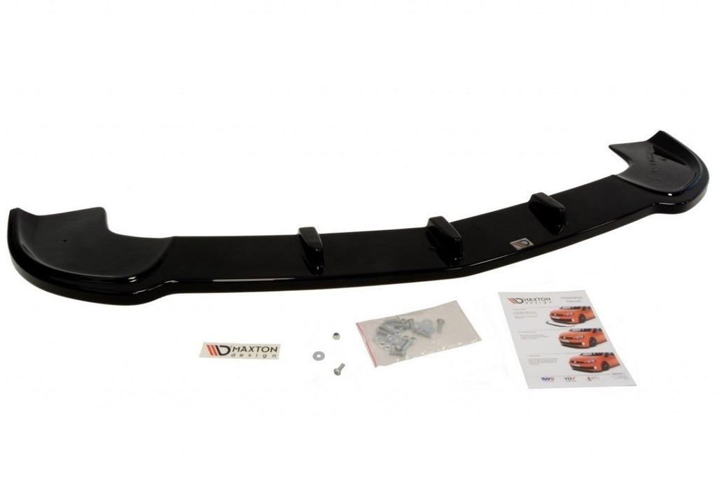 Maxton Design Front Ansatz für MERCEDES SLK R171 (FÜR ME-SLK-R171-AMG204-F1) Carbon Look