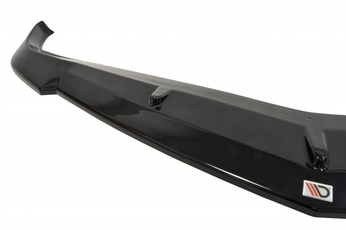 Maxton Design Street+ Spoilerlippe Front Ansatz passend für Chevrolet Camaro Standard Mk5 schwarz Hochglanz