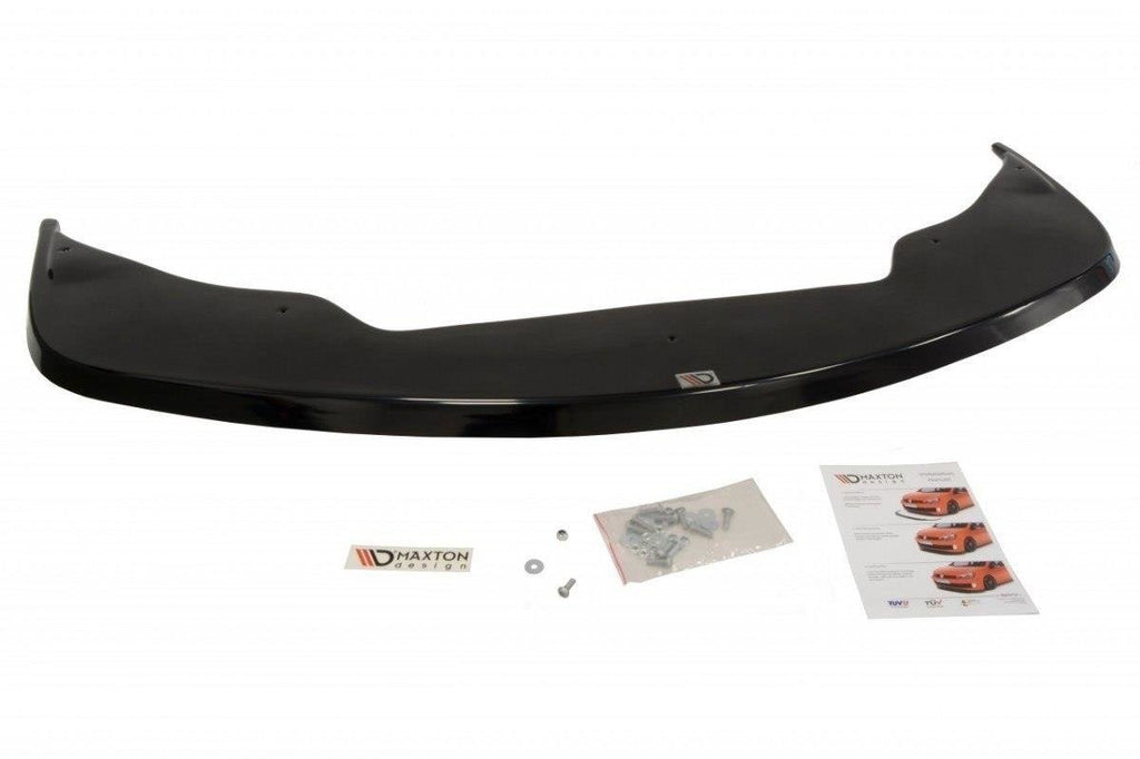 Maxton Design Street+ Spoilerlippe Front Ansatz passend für PORSCHE 911 GT3 (996) schwarz Hochglanz